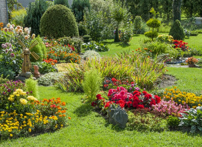 Vibrant Flower Beds